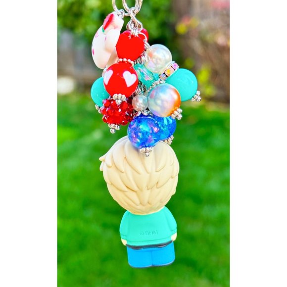 BTS Mookie Jimmin Kawaii Chibi Keychain Purse Bag Charm - Picture 4 of 5